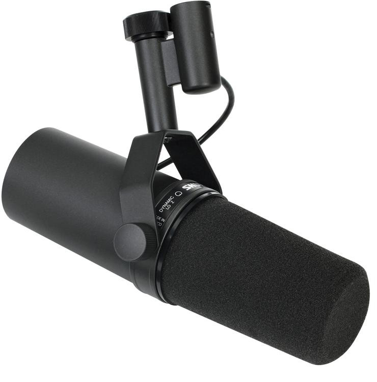 shure sm7b cardioid dynamic microphone